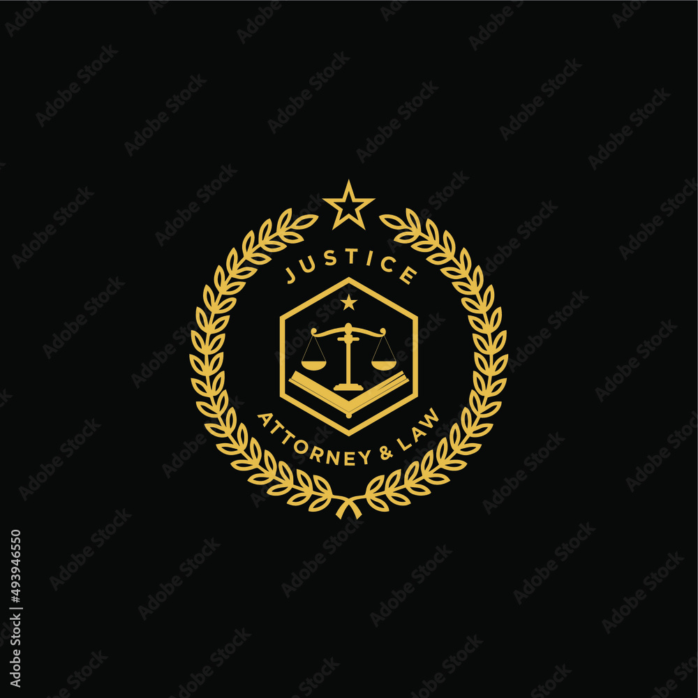 
Law firm unique logo design