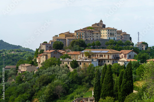 Cottanello, old village in Rieti province, Italy