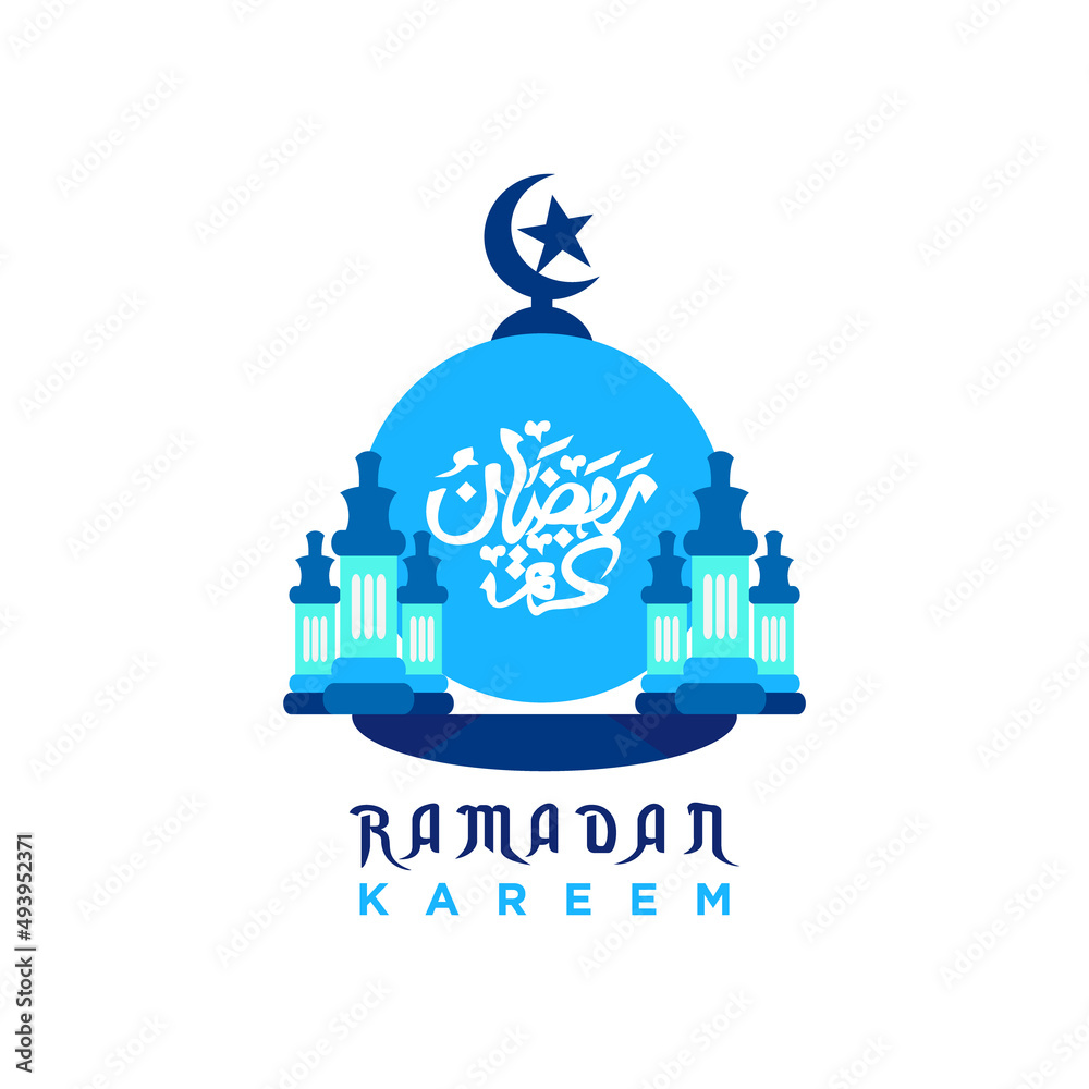 Ramadan kareem design vector template