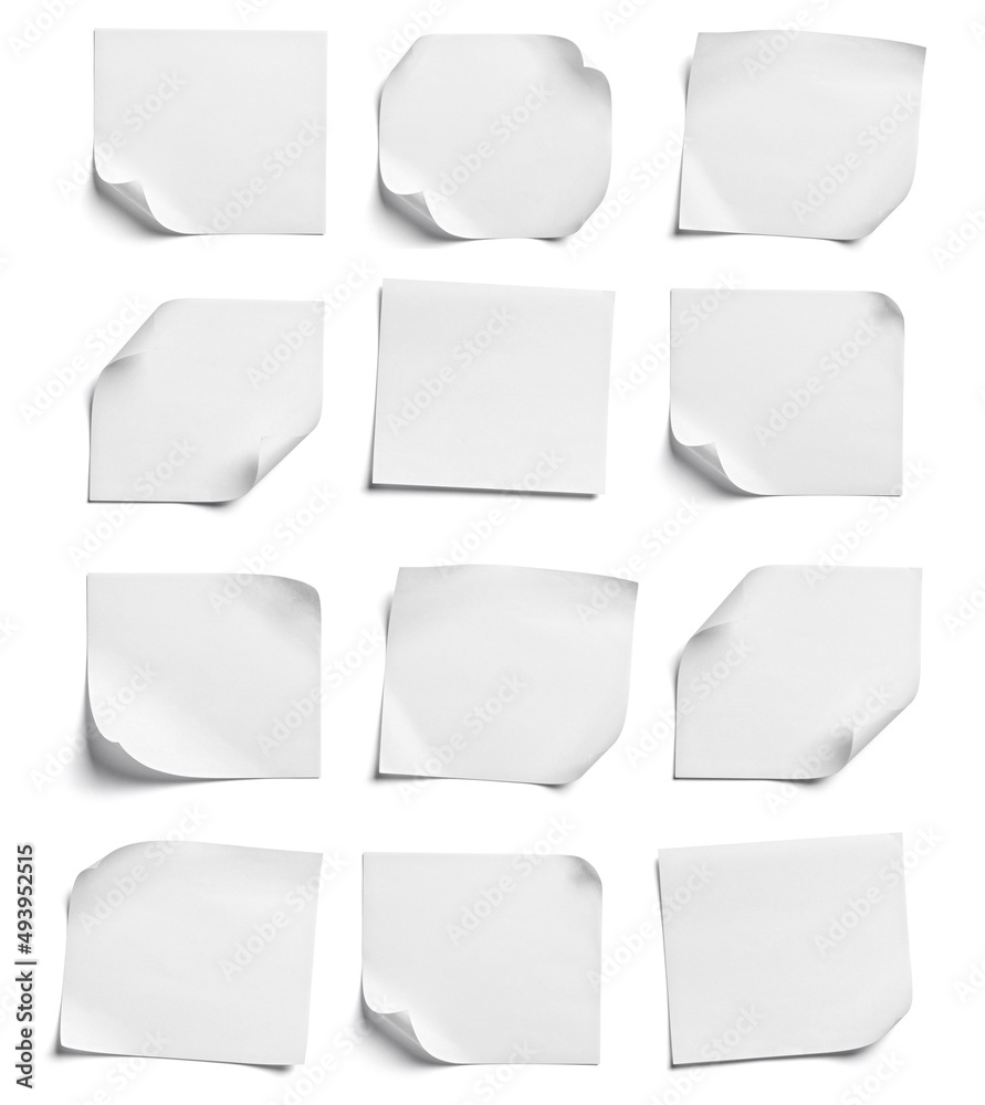 custom made wallpaper toronto digitalpaper message note reminder adhesive sticker blank background white empty sticky tag sign office
