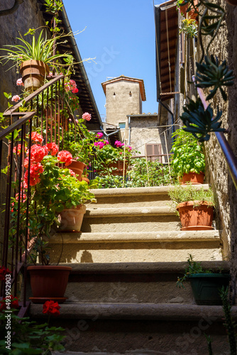 Vitorchiano  medieval village in Viterbo province