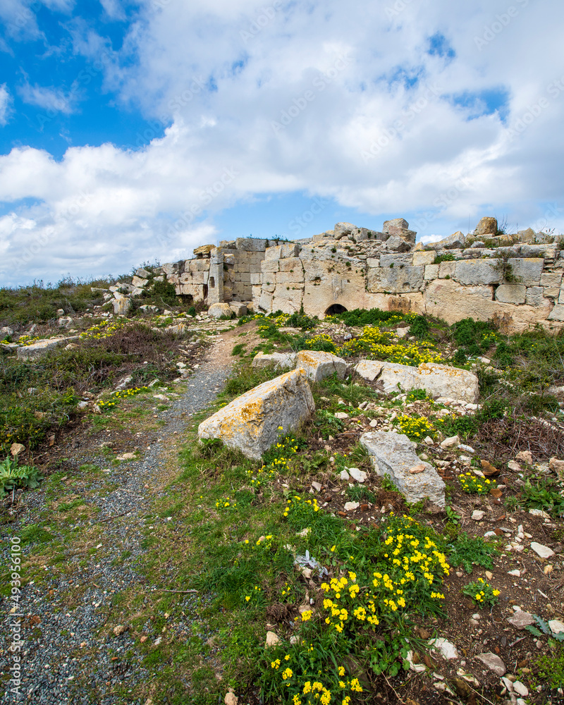 St Simon Monastery ruins in Hatay Province of Turkey