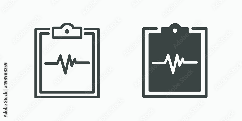 medicine notepad, health, healthcare vector icon set medicine notepad, health, healthcare vector icon set