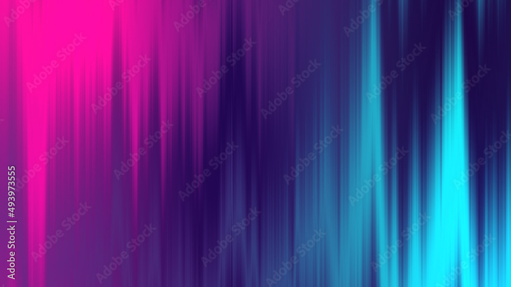 3D illustration. Modern abstract background with vibrant colors