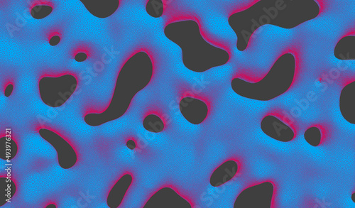 Background texture of porous material. Macrostructural design for flyer, poster, cover or brochure. Dot stipple design. 3D vector illustration.