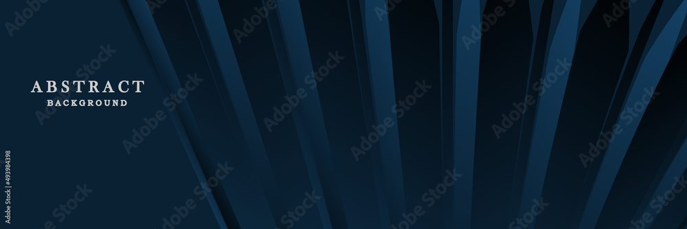 Obraz premium Abstract dark blue background vector