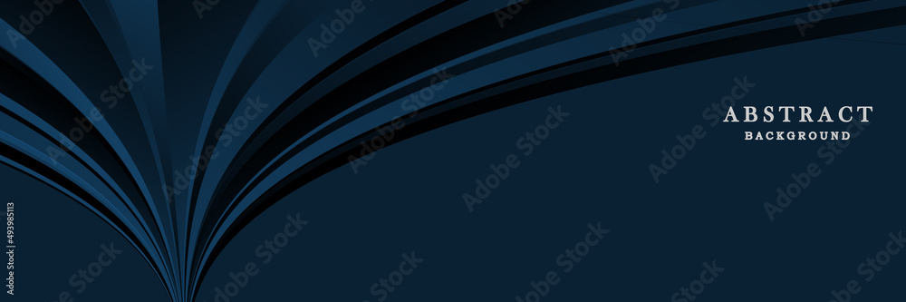 Abstract dark blue background vector