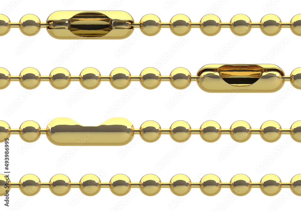 Seamless golden chain Seamless golden chain