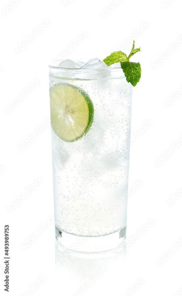 lime Lemon soda drink with ice lime Lemon soda drink with ice