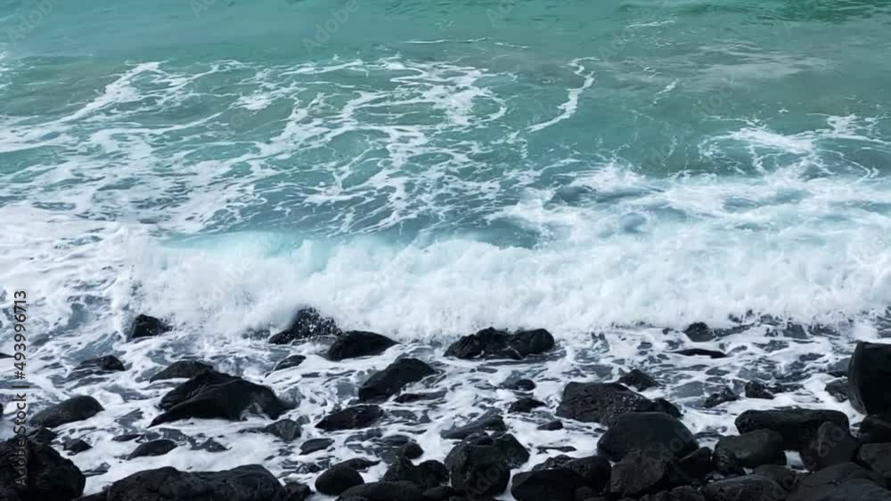 jeju ocean wave slow-motion jeju ocean wave slow-motion