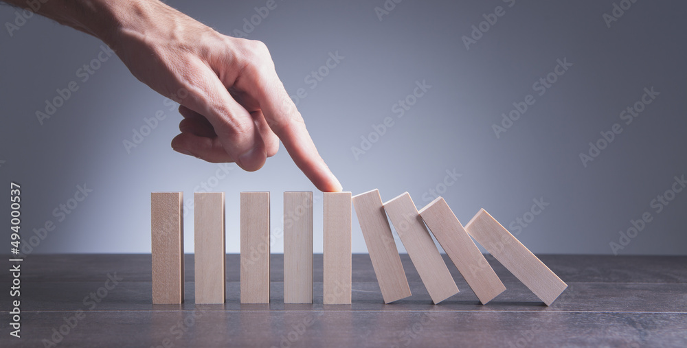 cube blocks stop falling blocks on table. cube blocks stop falling blocks on table.