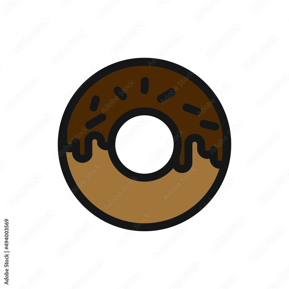 donut icon for website, presentation symbol donut icon for website, presentation symbol