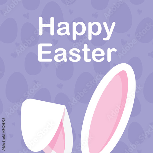 Happy easter card
