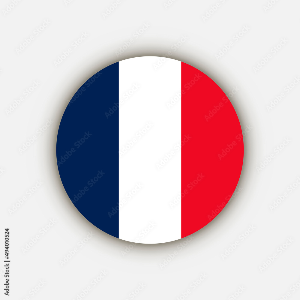 Country France. France flag. Vector illustration. Country France. France flag. Vector illustration.
