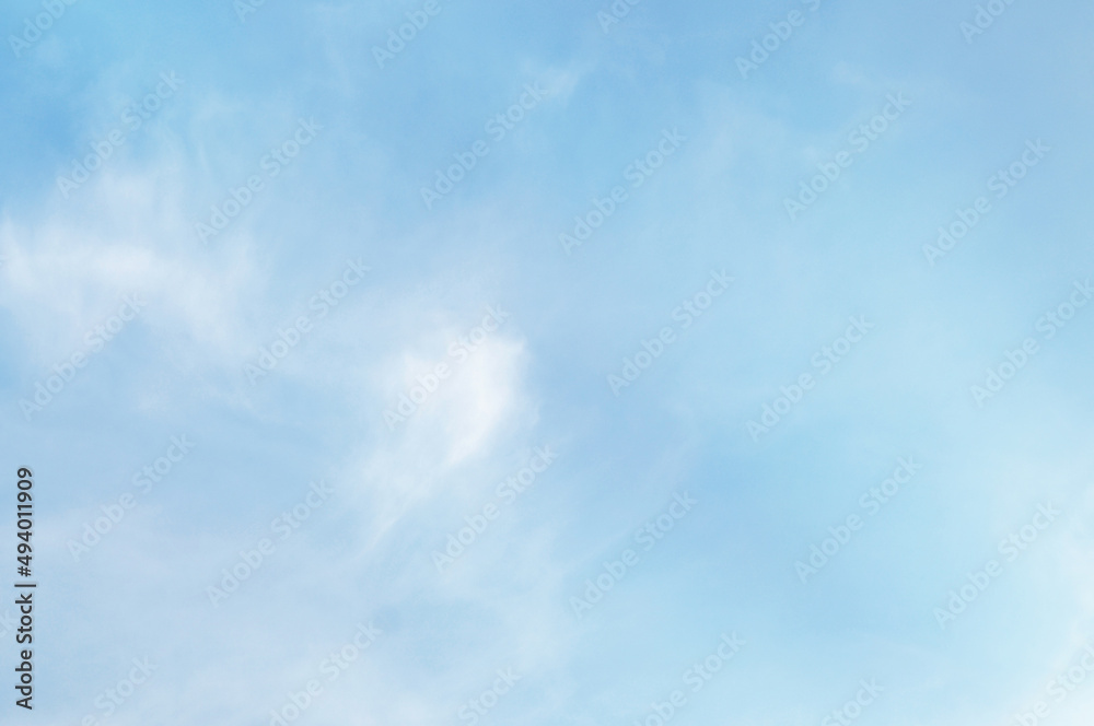 Blue sky with white cloud. The summer heaven is colorful clearing day Good weather and beautiful nature in the morning. Blue sky with white cloud. The summer heaven is colorful clearing day Good weather and beautiful nature in the morning.