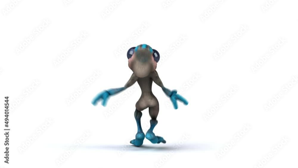 Fun 3D Alien doing Hip Hop Fun 3D Alien doing Hip Hop