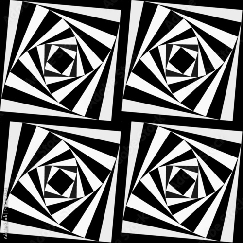 black and white seamless pattern
