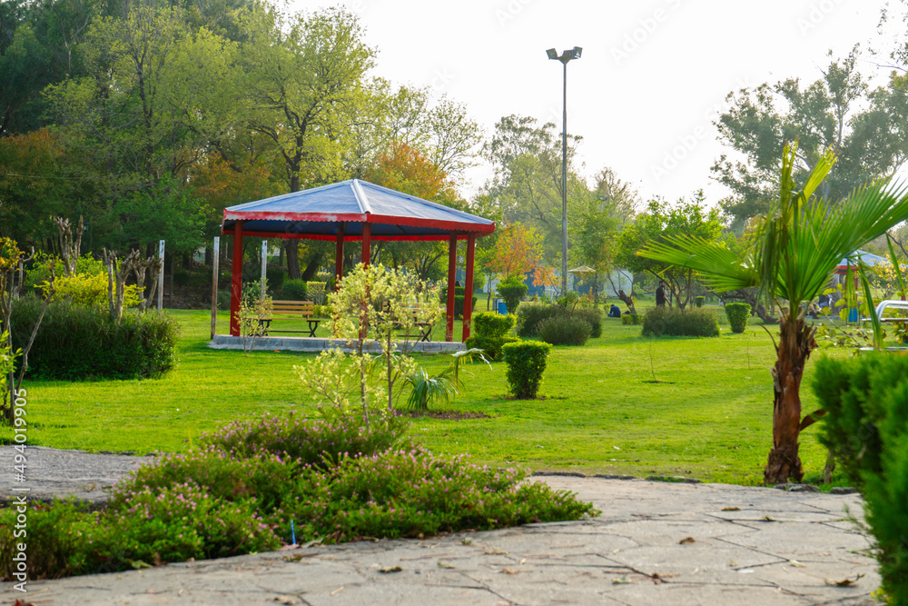 A beautiful park in Islamabad, Pakistan A beautiful park in Islamabad, Pakistan