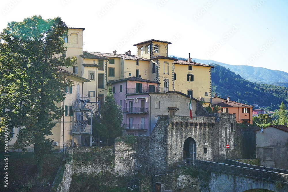Miccia gate in Castelnuovo Garfagnana, Tuscany, Italy