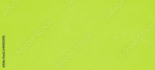 Genuine leather skin reflective green tone called Acid Lime.