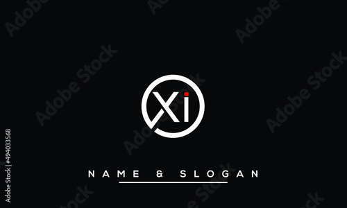 XI,  IX,  X,  I   Abstract  Letters  Logo  Monogram