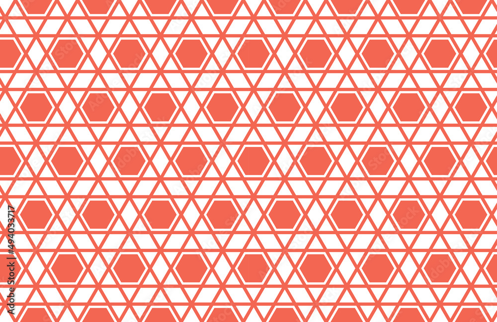 The geometric pattern with lines. Seamless vector background. White and pink texture. Graphic modern pattern. Simple lattice graphic design The geometric pattern with lines. Seamless vector background. White and pink texture. Graphic modern pattern. Simple lattice graphic design