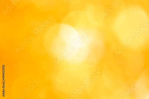 暖かい陽射しのキラキラ玉ボケ背景素材 photo