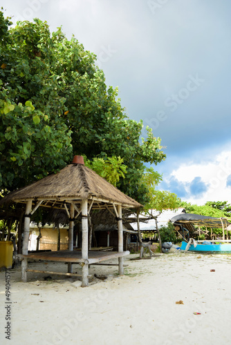 iew of beautiful Selong Belanak beach at Lombok Island. Lombok  Indonesia  March 22  2022