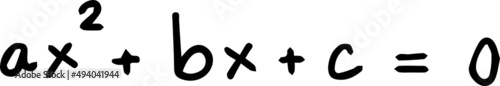 math formula handwriting