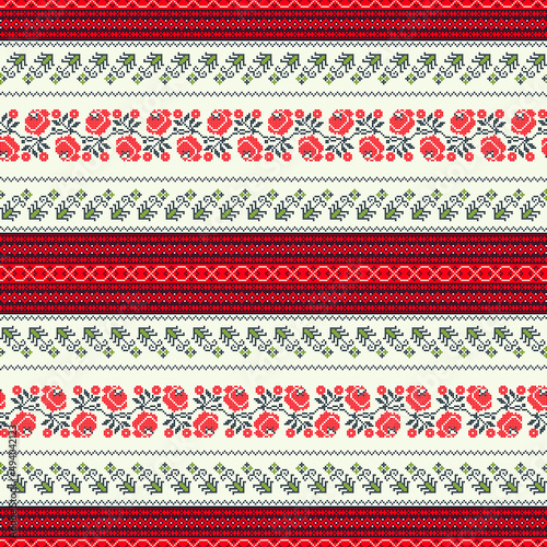 Ukrainian embroidery pattern 58