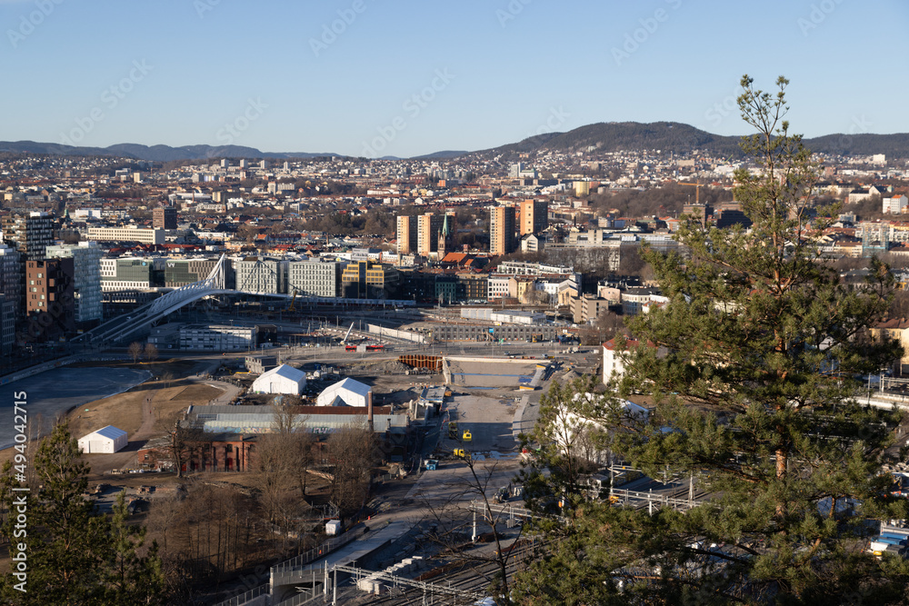 view of the city, Oslo, Norway