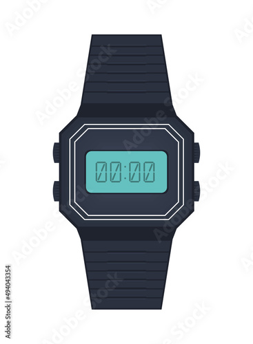 digital wristwatch icon