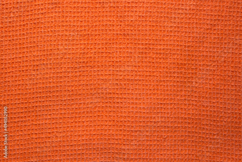 orange fabric texture © thanasis