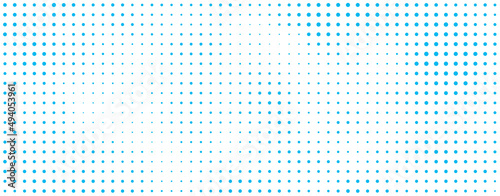 blue pattern background with halftone dots