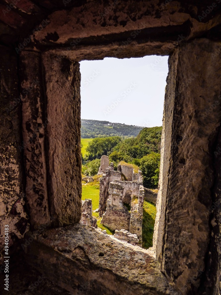 Ruins of an house