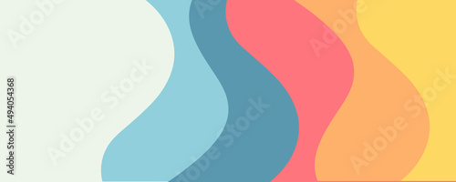 abstract background with waves