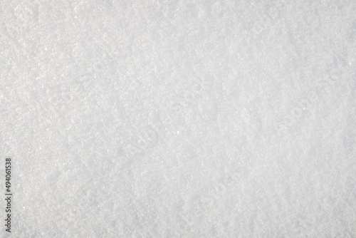 White winter background, snow texture.