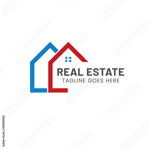 modern home business logo