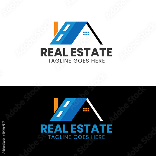 real estate home decor logo