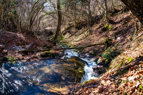Spring comes melting the ice