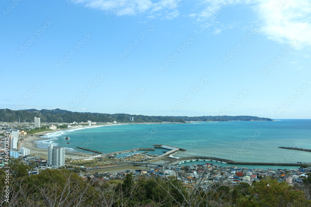 魚見塚展望台からの風景 魚見塚展望台からの風景