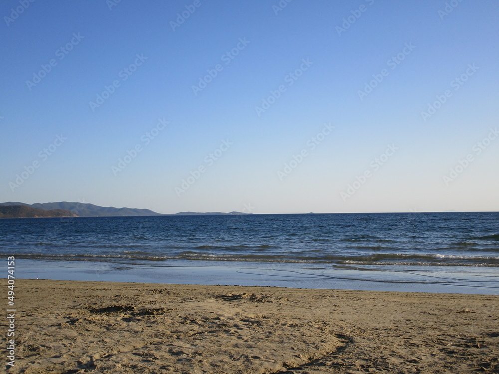 plage, mer, sable, océan, eau, ciel, côte, vague, été, nature, paysage, vague, voyage, tropical, soleil, surf, rivage, horizon, vacances, marine, coucher de soleil, littoral, île, nuage, bleu, italie