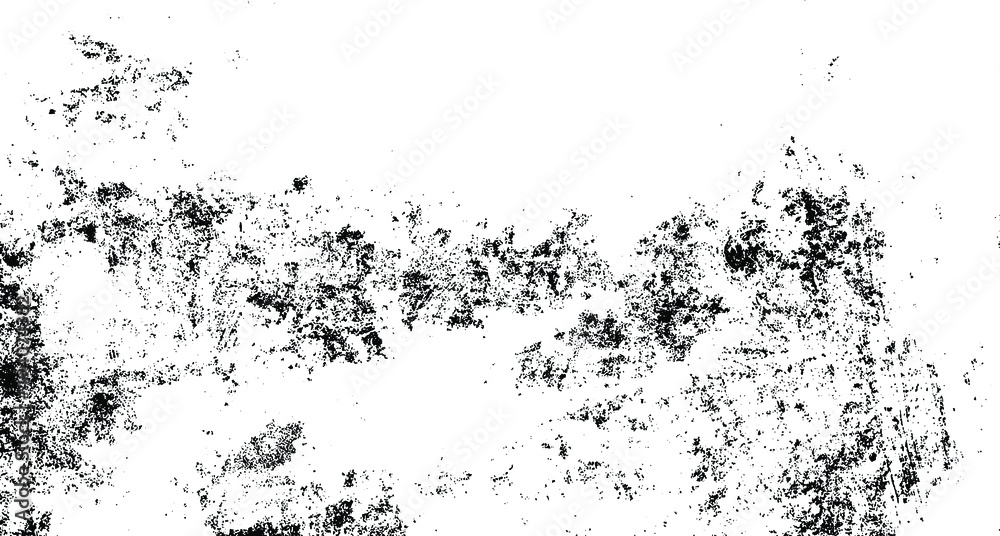 Abstract vector noise. Small particles of debris and dust. Distressed uneven background. Grunge texture overlay with fine grains isolated on white background. Vector illustration. EPS10. Abstract vector noise. Small particles of debris and dust. Distressed uneven background. Grunge texture overlay with fine grains isolated on white background. Vector illustration. EPS10.