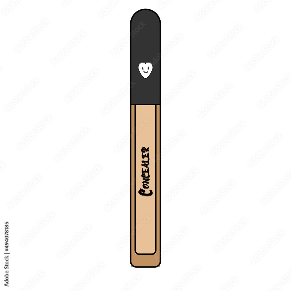 Isolated skin cream women makeup beauty vector illustration Isolated skin cream women makeup beauty vector illustration