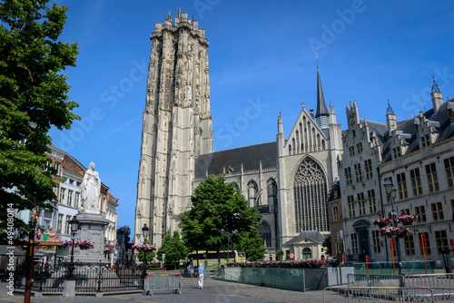 St-Romboutskathedraal, a cathedral in the city of Mechelen, Belgium