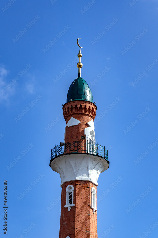 Zakabannaya mosque in the city of Kazan