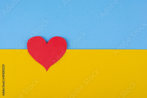 Stop war in Ukraine concept with flag colors Free Download Stop war in Ukraine concept with flag colors - GFXLoad