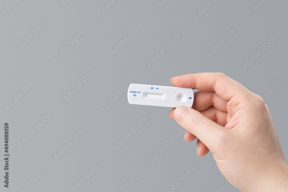 Corona virus antigen fast test. Lab card kit test for COVID-19. Corona virus antigen fast test. Lab card kit test for COVID-19.