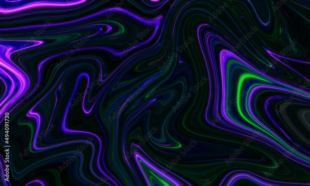 Fluid Abstract background of colorful liquid. Abstract texture of liquid acrylic. Abstract art of beautiful paint of marble.