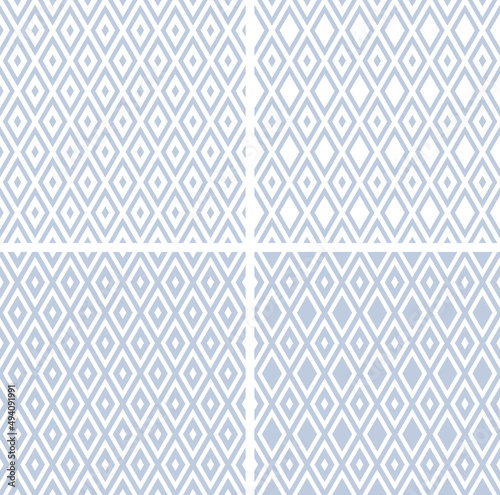 Abstract seamless geometric...